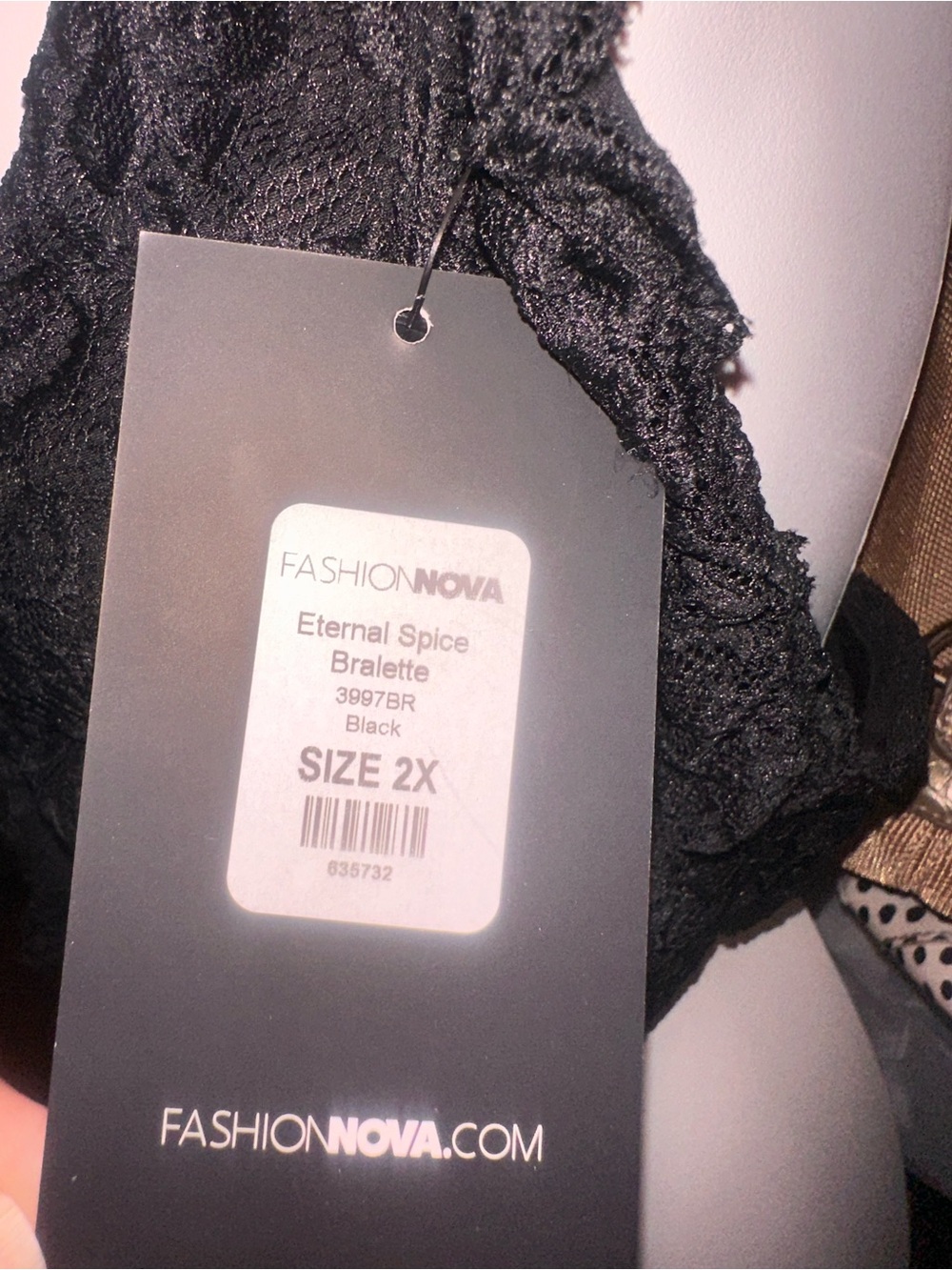 Fashion Nova Eternal Spice Bralette New with Tags - Picture 8 of 13